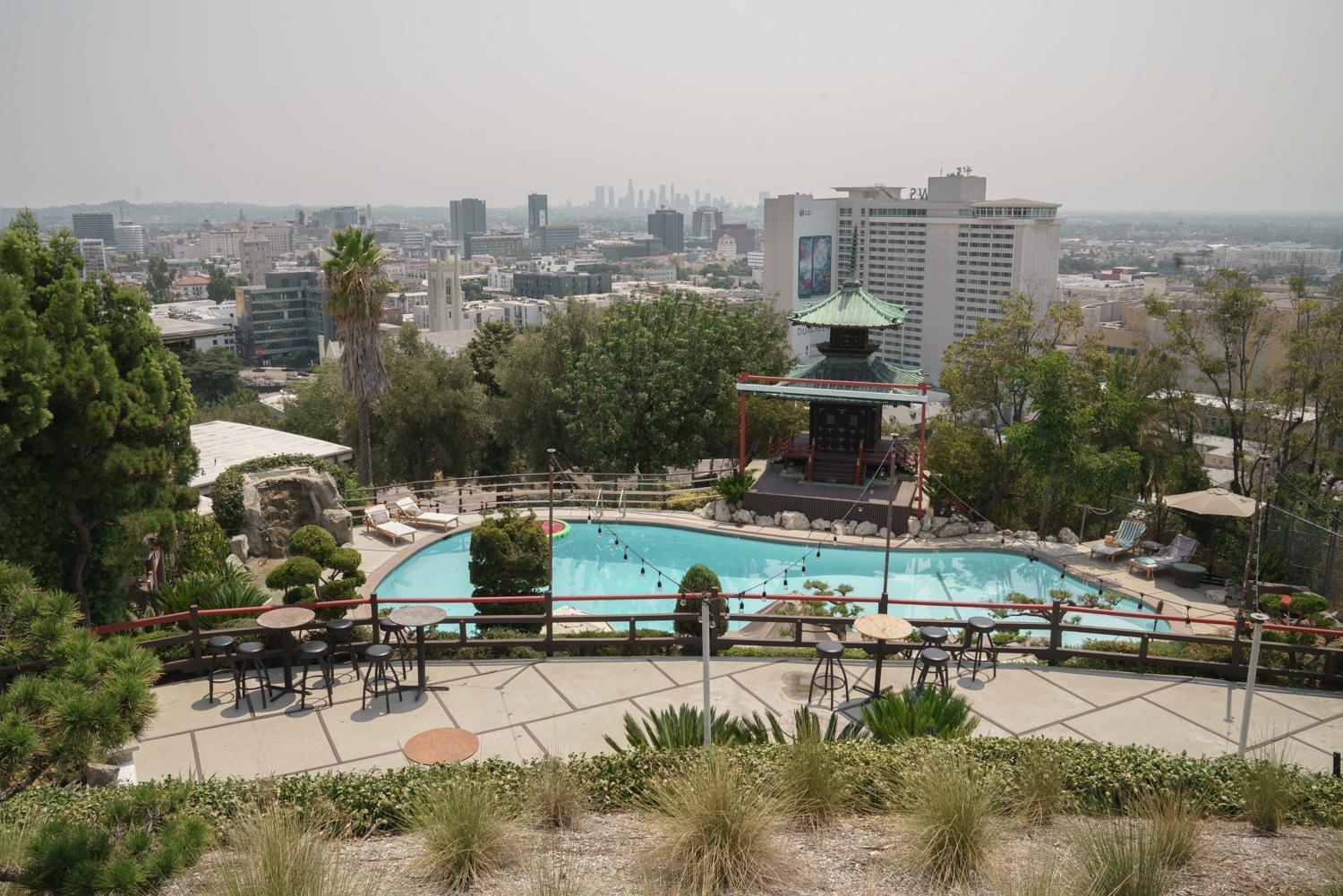 Hollywood Hills Hotel ลอสแอนเจลิส ภายนอก รูปภาพ